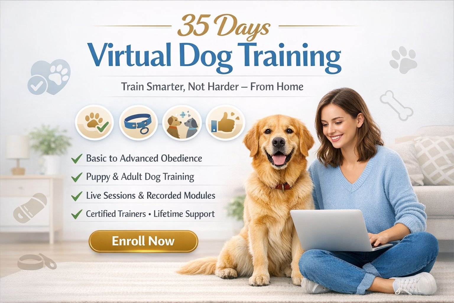 Dog Training Course — 35-Day Complete Program